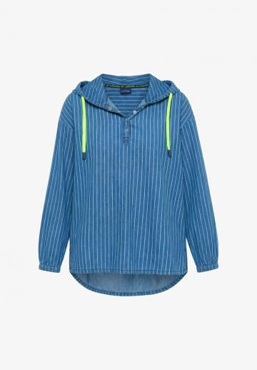 Джинсовая блузка