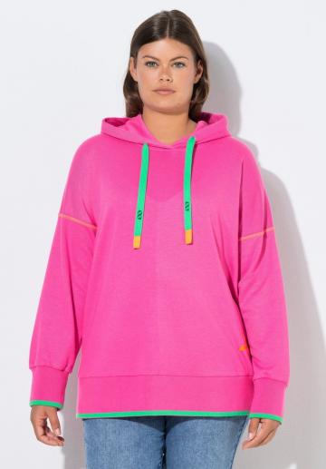 Пуловер с капюшоном