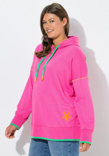 Пуловер с капюшоном