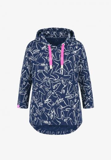 Пуловер с капюшоном