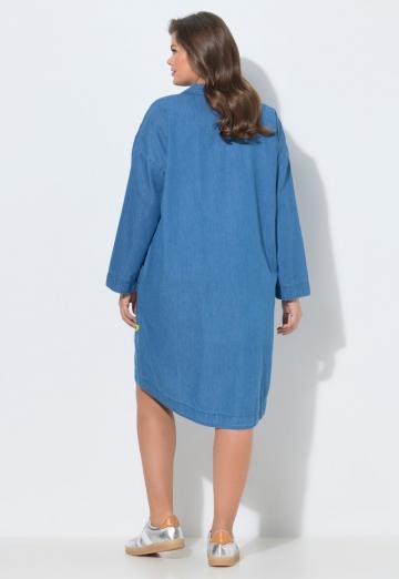 Джинсовое платье