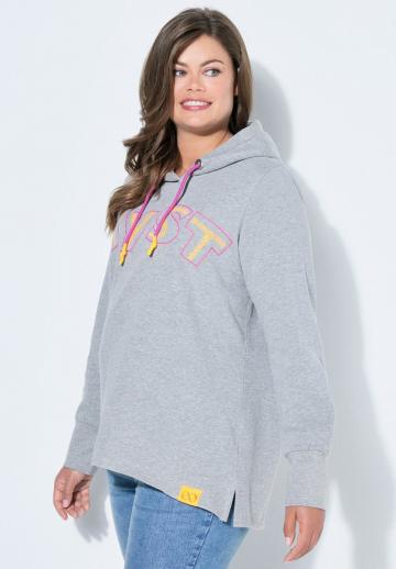 Пуловер с капюшоном