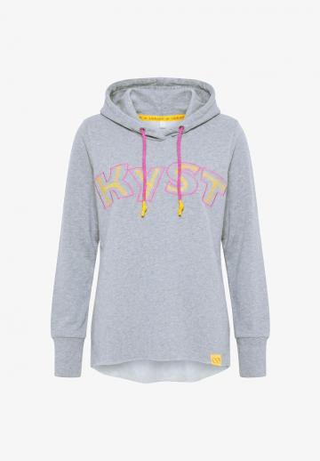 Пуловер с капюшоном