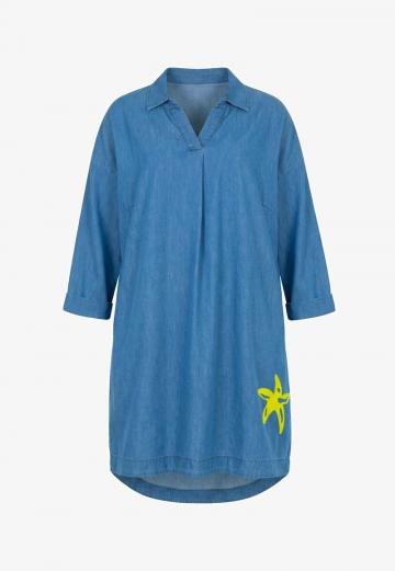 Джинсовое платье