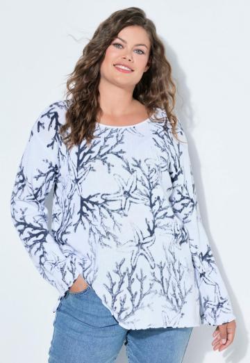 Длинный пуловер