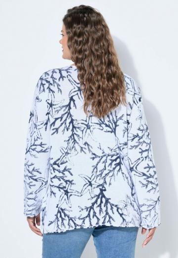 Длинный пуловер