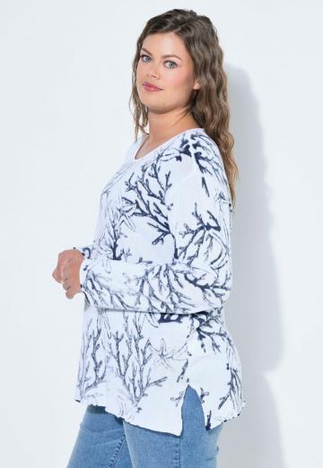 Длинный пуловер