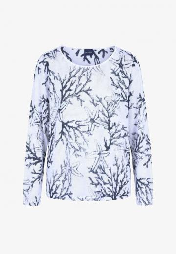 Длинный пуловер