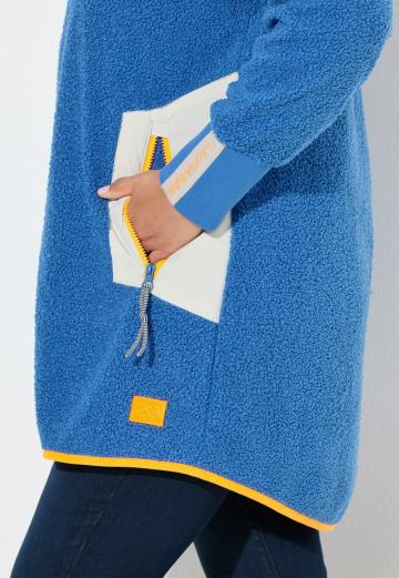 Пуловер с капюшоном