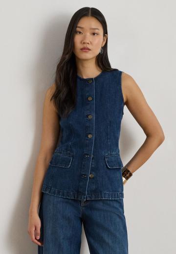 Джинсовый комбинезон