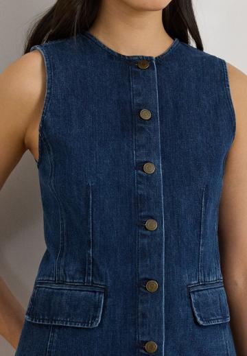 Джинсовый комбинезон