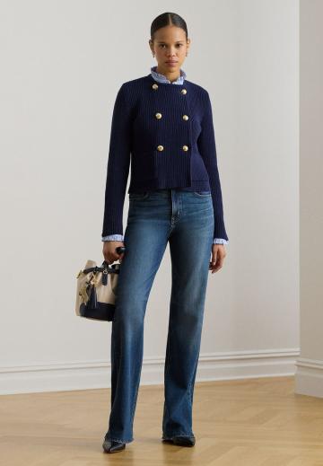 Прямые джинсы