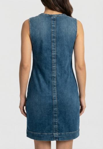 Джинсовое платье