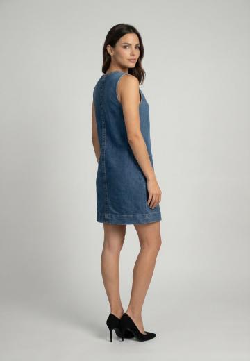 Джинсовое платье