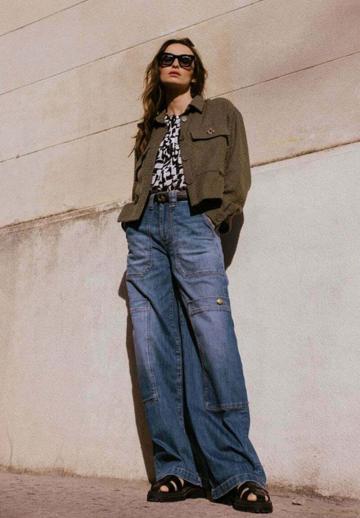 Свободные джинсы