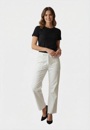 Прямые джинсы