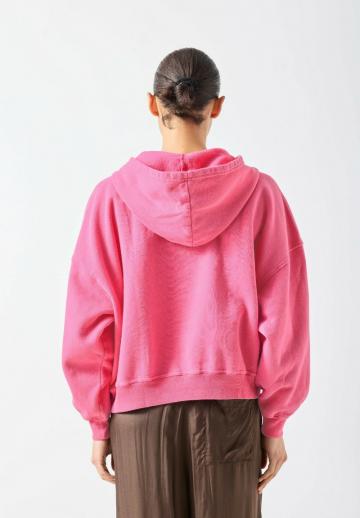 Пуловер с капюшоном