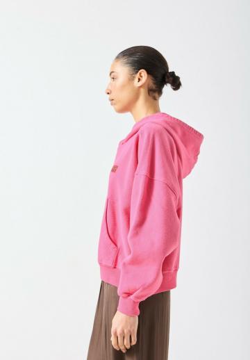 Пуловер с капюшоном