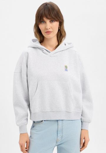 Пуловер с капюшоном