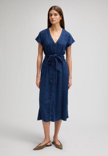 Джинсовое платье