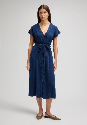 Джинсовое платье