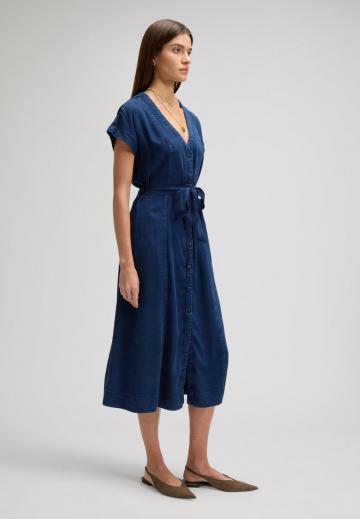 Джинсовое платье