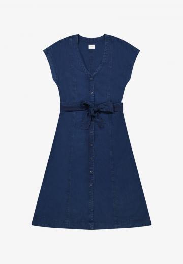 Джинсовое платье