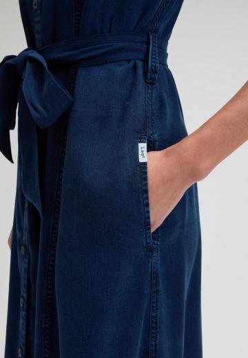 Джинсовое платье