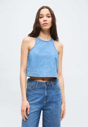 Джинсовый комбинезон