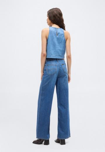 Джинсовый комбинезон