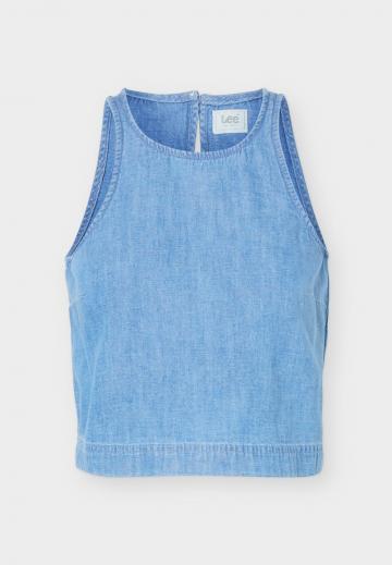 Джинсовый комбинезон