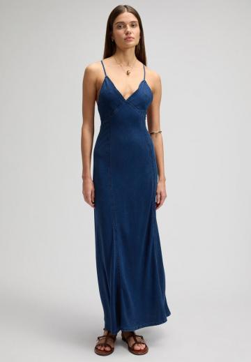 Джинсовое платье