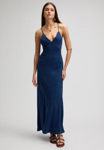 Джинсовое платье