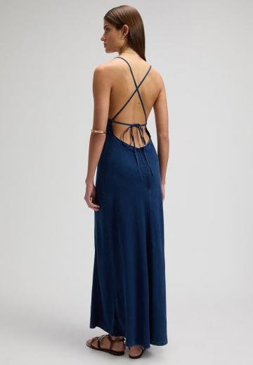 Джинсовое платье