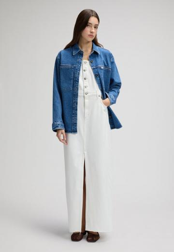 Джинсовый комбинезон