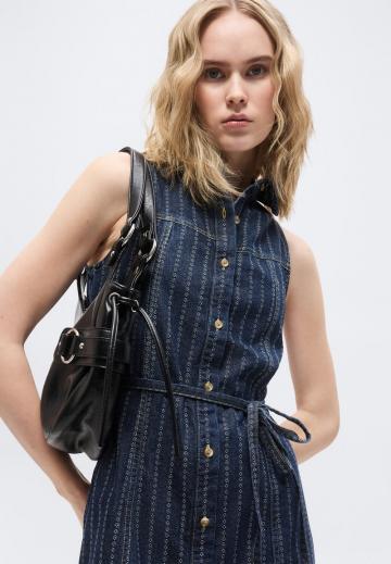 Джинсовая жилетка