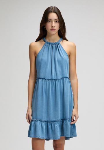 Джинсовое платье