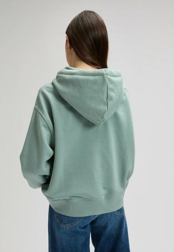Пуловер с капюшоном