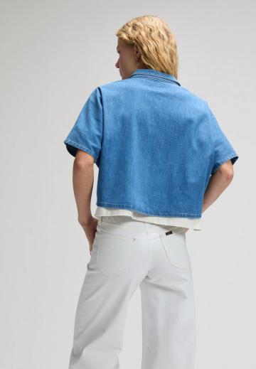 Джинсовая жилетка