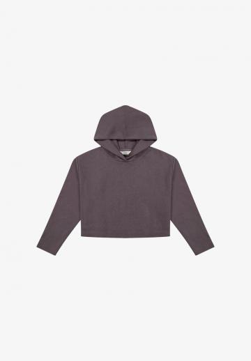 Пуловер с капюшоном