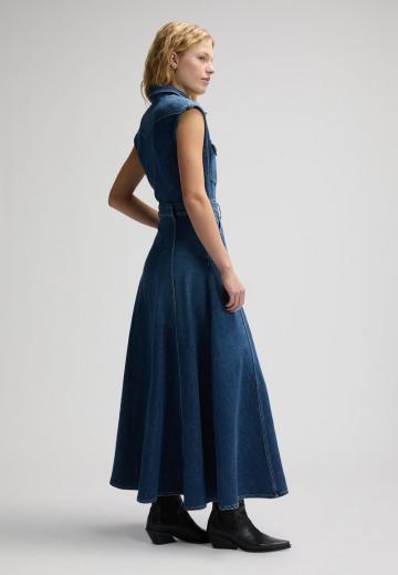 Джинсовый комбинезон