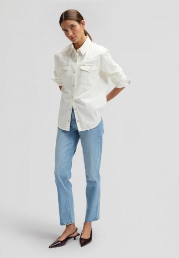 Джинсовая блузка