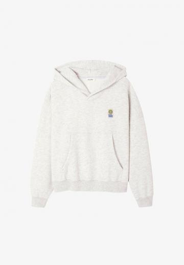 Пуловер с капюшоном