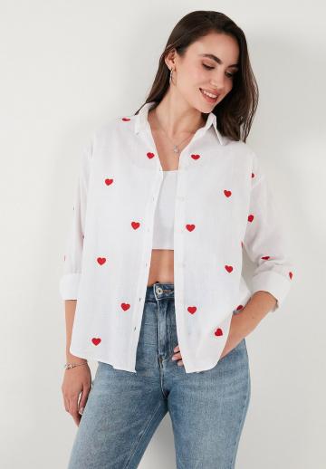 Длинная блузка