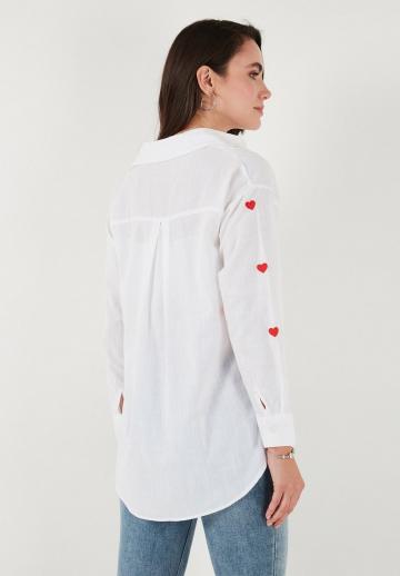 Длинная блузка