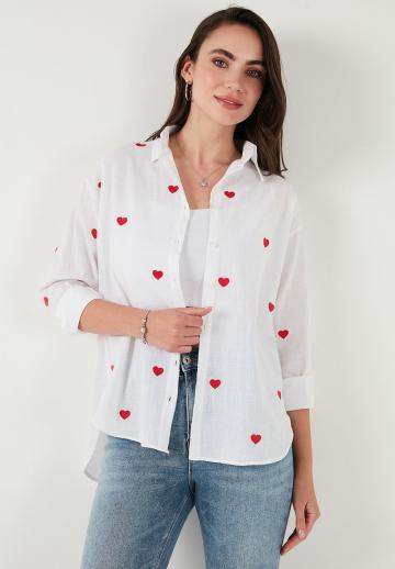 Длинная блузка