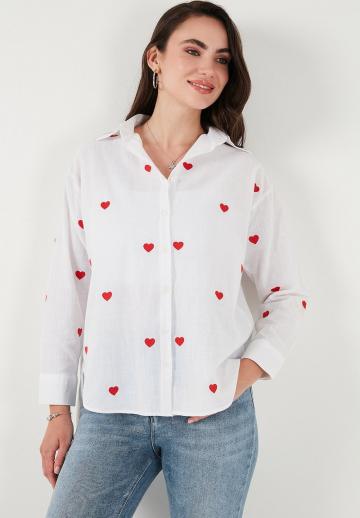 Длинная блузка