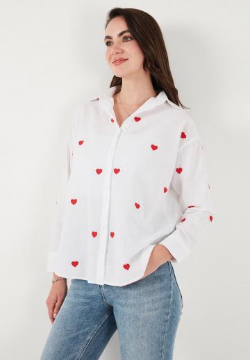 Длинная блузка