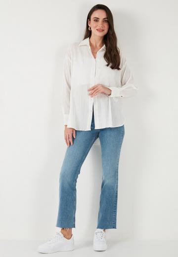 Длинная блузка