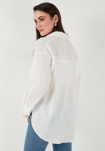 Длинная блузка